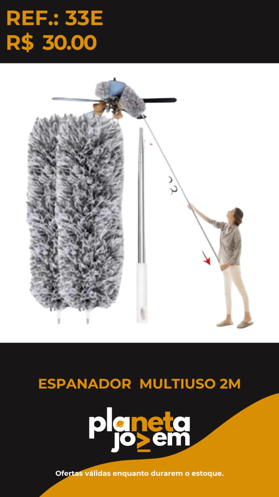 Espanador Multiuso 2 M